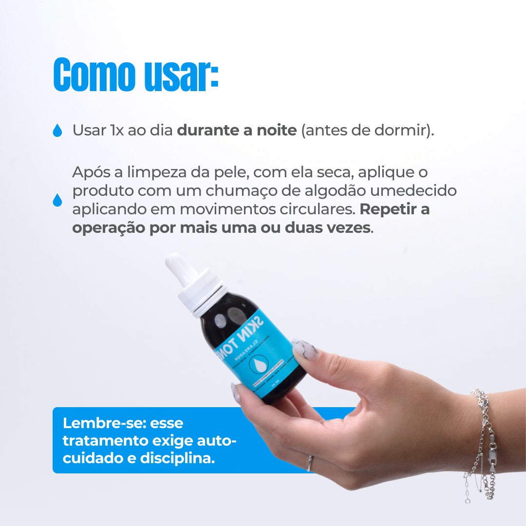 KIT Clareador + Sabonete Facial