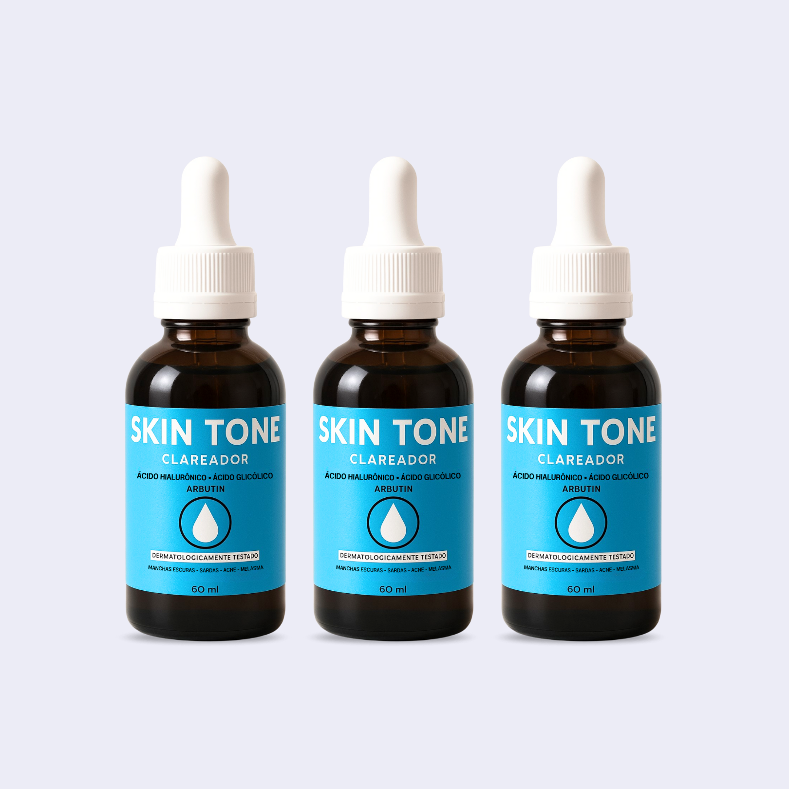 Kit 3 clareadores - Protocolo 90 dias