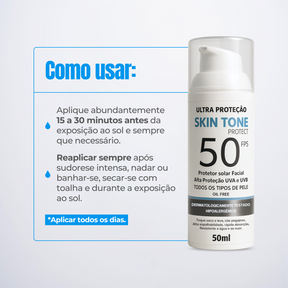 Protetor Solar Skin Tone